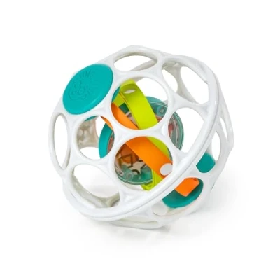 Afbeelding van Baby Einstein Grip &amp; Spin Oball Easy Grasp rammelaar, BPA vrij, 0 maanden