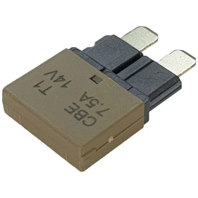 Afbeelding van Hansor CBE1 0714 Zekeringautomaat standaard vlakzekering 7.5 A Bruin 1 stuk(s)
