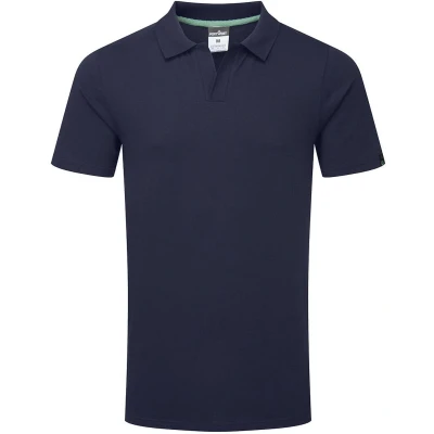 Afbeelding van Recyclebaar Poloshirt van biologisch katoen maat L, Navy