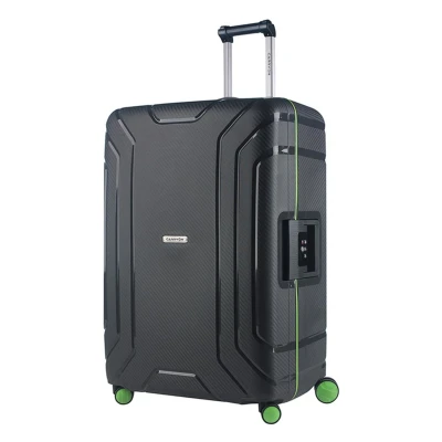 Afbeelding van CarryOn Steward TSA Reiskoffer 100 liter Grote koffer 75cm met kliksloten Donkergrijs