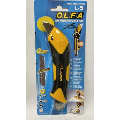 Afbeelding van OLFA L 5 zwaar werkmes