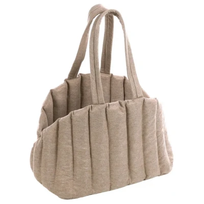 Afbeelding van Flamingo Gladys Draagtas Honden Beige 58x32x34cm 1st 138418