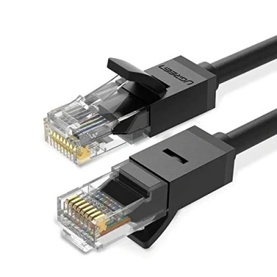 Afbeelding van Ugreen Internetkabel 5 meter CAT 6 RJ45 1000Mbps Zwart
