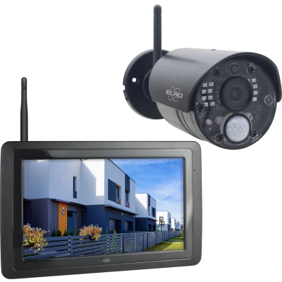 Afbeelding van ELRO CZ40RIPS Draadloze Full HD Beveiligingscamera Set 1080p Bewakingscamera met 7 scherm &amp; App