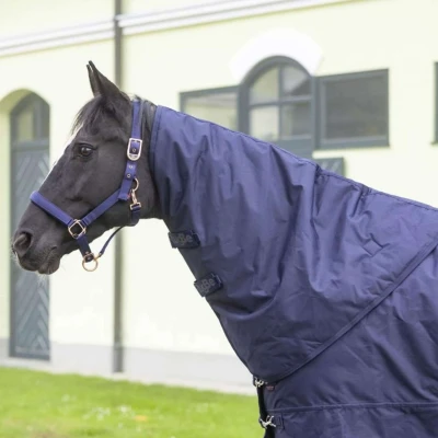 Afbeelding van RugBe by Covalliero Halsstuk IceProtect Dark Navy M
