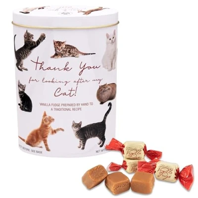 Afbeelding van Gardiner&#039;s of Scotland Vanilla Fudge Cats Tin 250 g