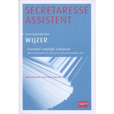 Afbeelding van Secretaresse Assistent wijzer Creatief zakelijk schrijven Correspondentie
