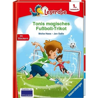 Afbeelding van Tonis magisches Fußball Trikot Lesen lernen mit dem Leserabe Erstlesebuch Kinderbuch ab 6 Jahren 1. Klasse Jungen und Mädchen (Leserabe Klasse)