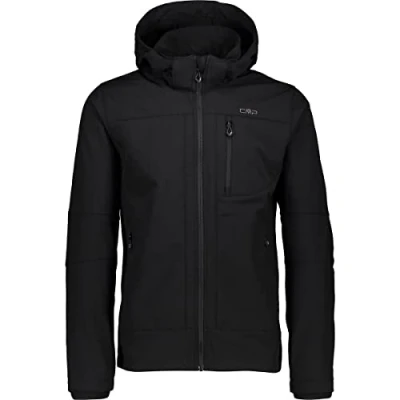 Afbeelding van CMP ZIP HOOD Softshelljas, Heren, Maat: 48, Nero