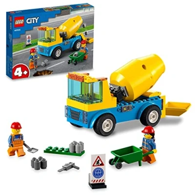 Afbeelding van Lego 60325 City Vehicles Cement Mixer Truck