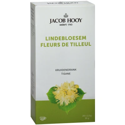 Afbeelding van Jacob Hooy Thee Lindebloesem Zakjes 20ST
