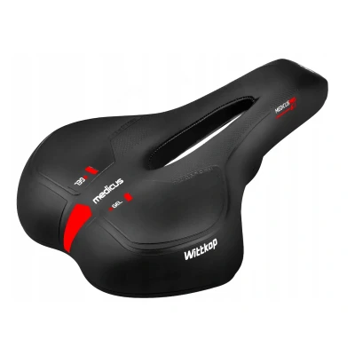 Afbeelding van Wittkop Medicus Pro 1.0 Heren Trekking Fietszadel Voorgevormde Gelpads