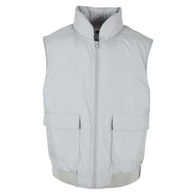 Afbeelding van Urban Classics Clean Puffer Bodywarmer, Heren, Maat: XL, Lightasphalt