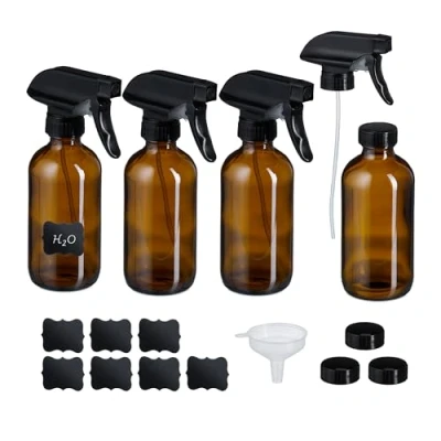 Afbeelding van plantenspuit binnen set van 4 500 ml met accessoires glas