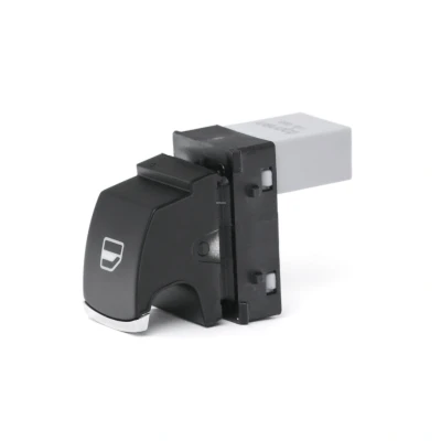 Afbeelding van TOPRAN 116 033 Schakelaar, raamopener Verchroomde rand VOLKSWAGEN: Golf 6, Caddy 3, 6