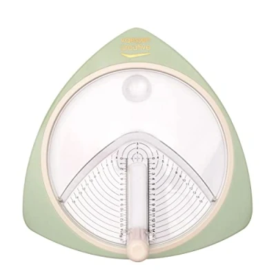 Afbeelding van Vaessen Creative Cirkelsnijder van papier, voor het snijden cirkels met een diameter 2,5 tot 15 cm, mintgroen, papiersnijder, cardstock, foto&#039;s, schuimrubber, karton enz.