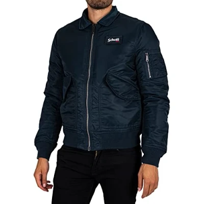 Afbeelding van Schott Bomberjacks, Heren, Maat: XL, Marine