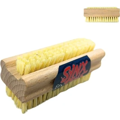 Afbeelding van Synx Tools Nagelborstel hout schrobborstels nagel borstel schrobbezem schrobber