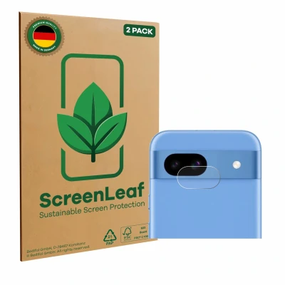 Afbeelding van ScreenLeaf Screenprotector voor Google Pixel 8a (ALLEEN Camera Lens) Duurzame schermbescherming Folie Beschermfolie transparant (2 Stuks)