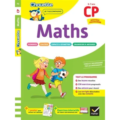 Image de Maths CP Cahier de soutien nouveau programme