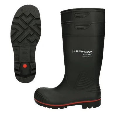 Afbeelding van Dunlop Acifort botte Heavy Duty S5, taille 47, Dunlop, Noir Convient aux l&#039;élevage d&#039;animaux