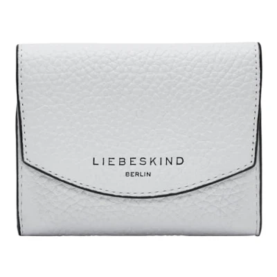 Afbeelding van LIEBESKIND BERLIN Leren Portemonnee Alessa 3 Pebble Louisa Wallet Cream White Crème