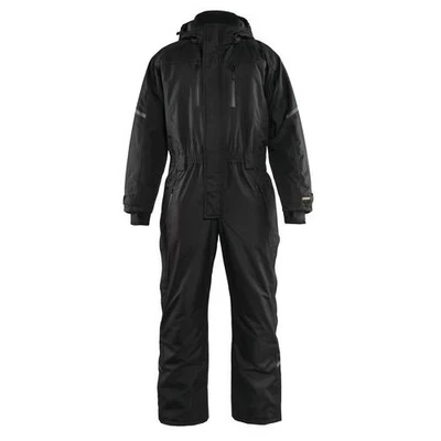 Image de Combinaison manches longuesà capuche hiver noir