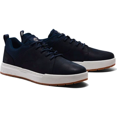 Afbeelding van Timberland Maple Grove OX Sneakers laag, Heren, Maat: 44.5, Navy Leer