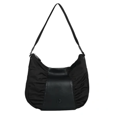 Afbeelding van TOM TAILOR Schoudertas Benja Hobo Bag Black Zwart