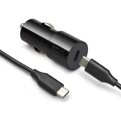 Afbeelding van Azuri Pd/qc Car Charger 18w