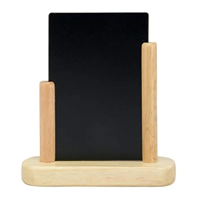 Afbeelding van Tafelkrijtbord Securit, Elegant,Teak, A6