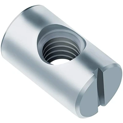 Afbeelding van Body Barrelmoeren met split pluggen (10 stuks) kruis stud zeskant verzinkt voor meubels, stoelen, bedden, wiegjes, symmetrische bevestigingen mm x 13 mm)