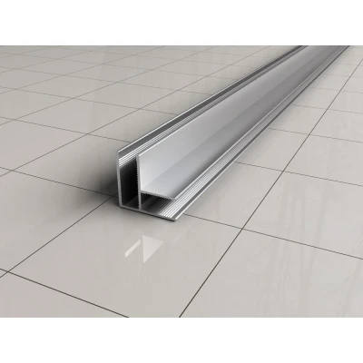 Afbeelding van Wiesbaden Hoekprofiel 200cm chroom