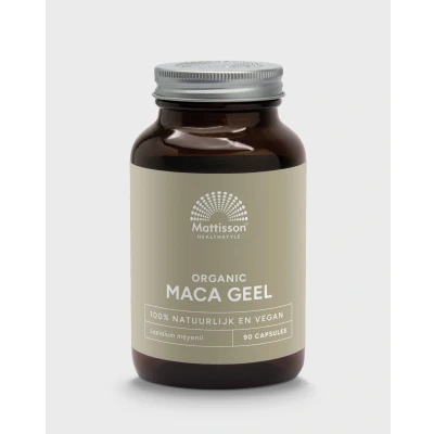 Afbeelding van Mattisson Biologische Maca 750mg 90 capsules