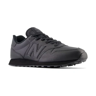 Afbeelding van New Balance 500 Unisex Sneakers laag, Maat: 43, Black Textiel/ synthetisch