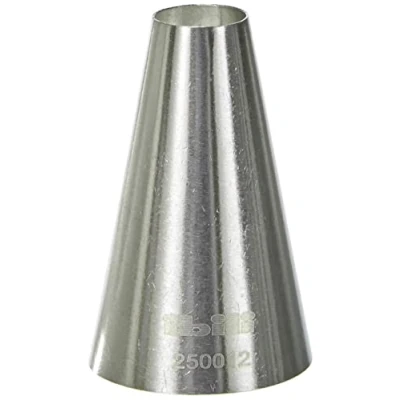 Afbeelding van Ibili 250012 spuitmond, rond, glad, 12 mm, zilver
