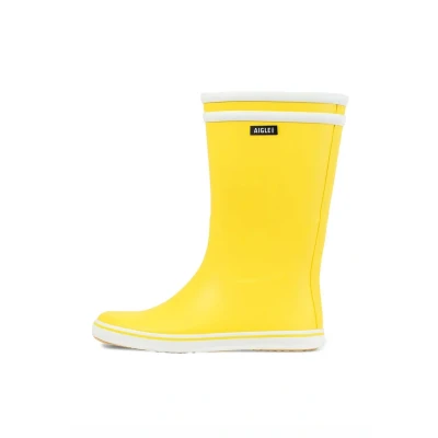 Afbeelding van Aigle Malouine 2 Regenlaarzen, Dames, Maat: 40, Yellow Textiel
