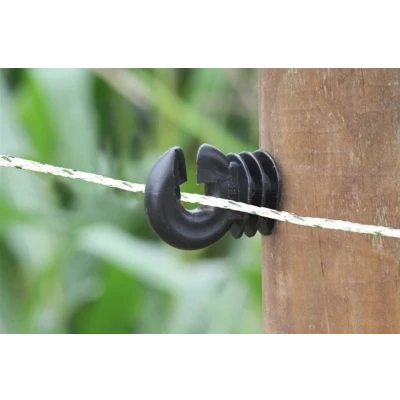 Afbeelding van Afrasteringsdraad gevlochten wit/groen 2.5mm 200m