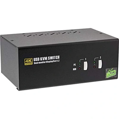 Afbeelding van InLine 63642I 4K Ultra HD KVM Switch 3840 x 2160 Pixels Zwart