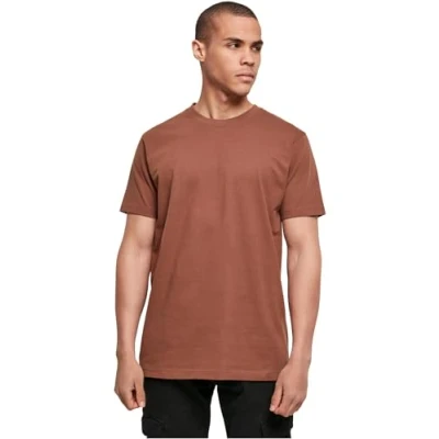 Afbeelding van Herenshirt &#039;Round Neck&#039; met korte mouwen Pink Marshmallow 4XL