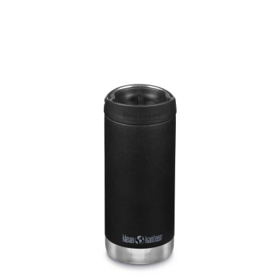 Afbeelding van Klean Kanteen TKWide thermosfles met koffiedop 355 ml mat zwart