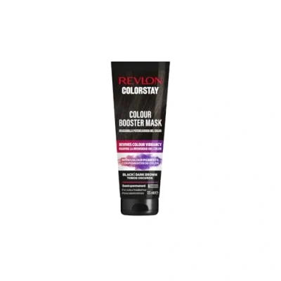 Image de Revlon Colorstay Masque stimulant la couleur, ravive l&#039;intensité de 125 ml, noir marron foncé