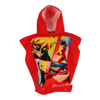 Afbeelding van Miraculous Ladybug Poncho met Capuchon 5407007988488