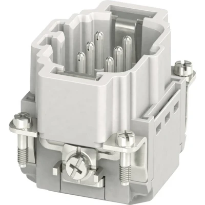 Afbeelding van Phoenix Contact 1407728 Pin inzetstuk HC B 6 + PE Steekklem 1 stuk(s) Piece