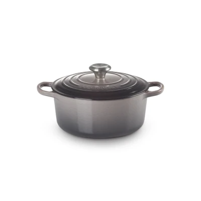 Afbeelding van Le Creuset Braad / Stoofpan Signature Rond Flint 24cm 4,2l