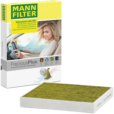 Afbeelding van MANN FILTER FP 24 021 Interieurfilter Actief koolstoffilter met meerwaardig fenol 217 240 32