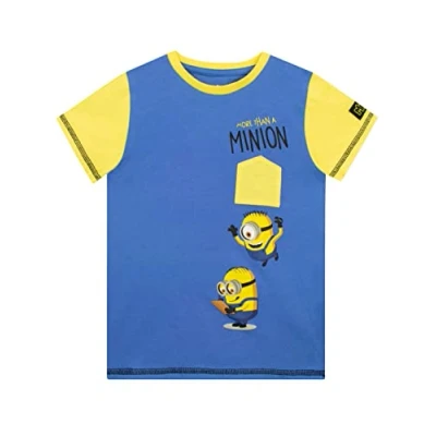 Afbeelding van MINIONS T shirt voor jongens, Blauw