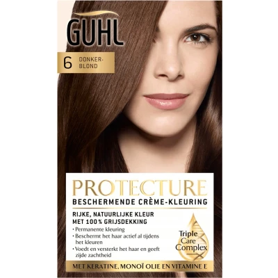 Afbeelding van Guhl Beschermende Cremekleuring 6 Donkerblond