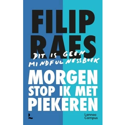 Afbeelding van Morgen stop ik met piekeren