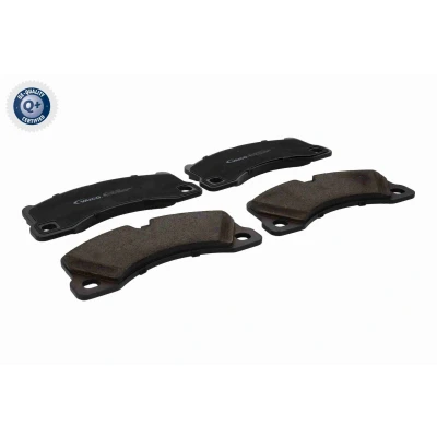 Afbeelding van VAICO V10 1025 Remblokkenset Q+, original equipment manufacturer quality Vooras Incl. slijtage waarschuwingscontact PORSCHE: Macan, Cayenne, Cayenne
